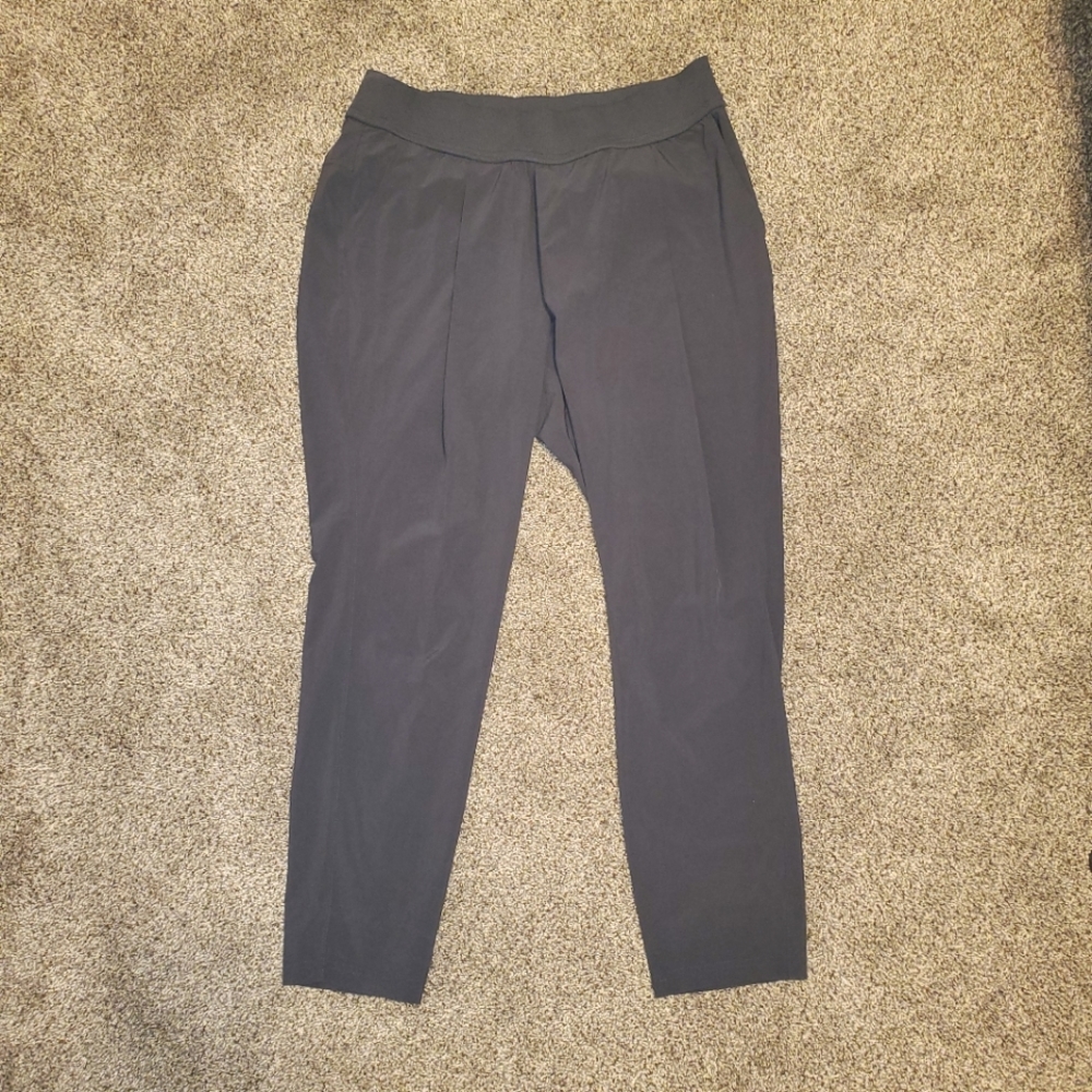 Gray trousers